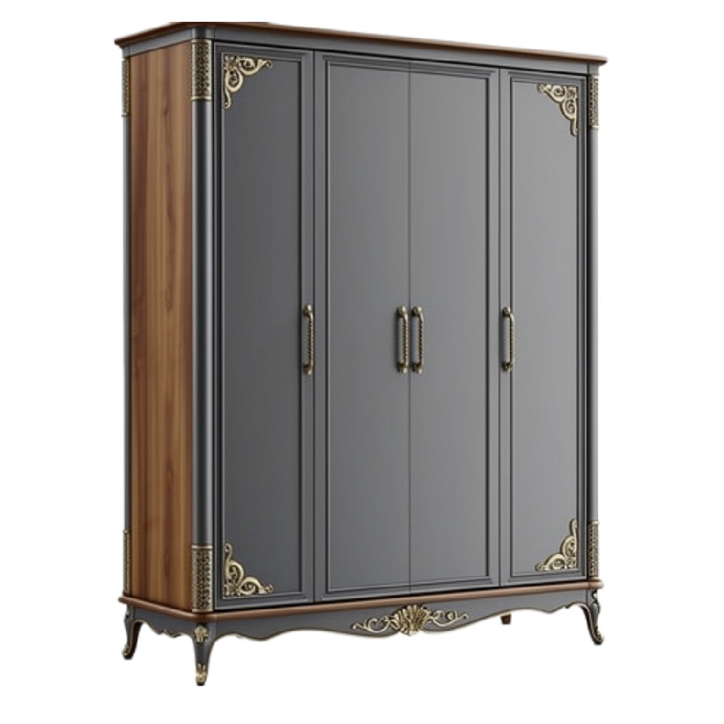 Elegante kasten met gouden details